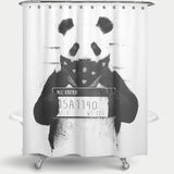 Cortina de baño Bad Panda