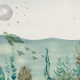 Papel Mural Bajo el mar y las estrellas