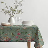 Mantel de Hule Botanique Verde