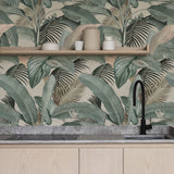 Papel Mural Tropical Vintage II