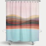 Cortina de Baño Trippy landscape 4