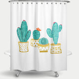 Cortina de Baño Cactus Garden V2