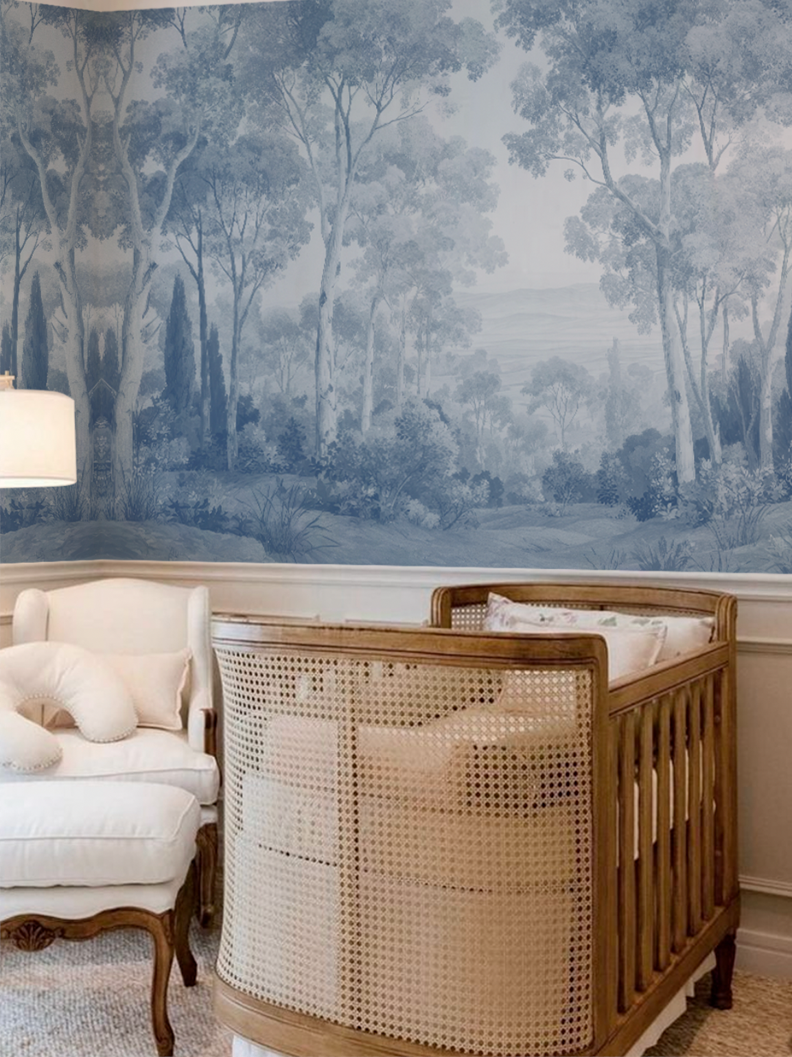 Papel Mural Dosel I Azul