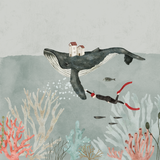 Papel Mural Whale Tales