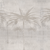 Papel Mural Palmeras concreto