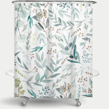 Cortina de Baño Eucalyptus Pattern