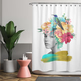 Cortina de Baño The Girl And The Paradise