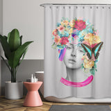Cortina de Baño The Girl and the Butterfly