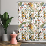 Cortina de Baño Floral and Birds XXXII