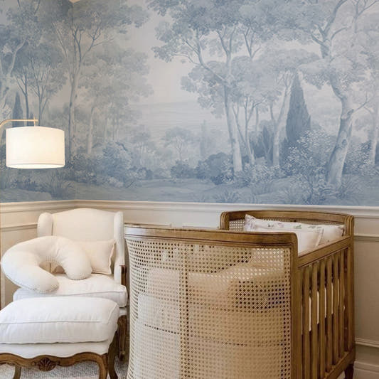 Papel Mural Dosel I Azul