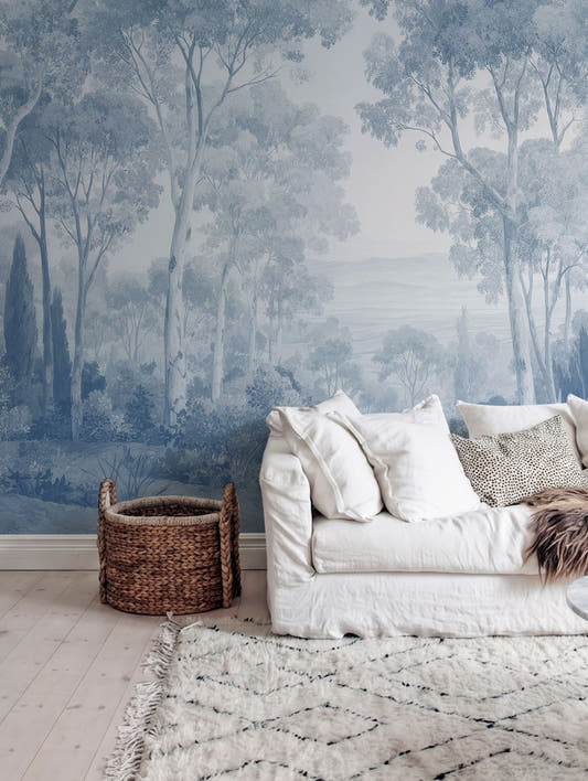 Papel Mural Dosel I Azul