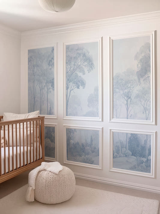 Papel Mural Dosel III Azul