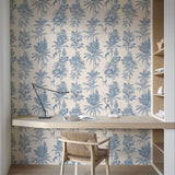 Papel Mural Vintage Palms and Monkeys