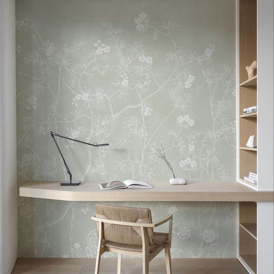 Papel Mural Jardines Verde