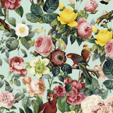 Mantel de Hule Floral and Bird III