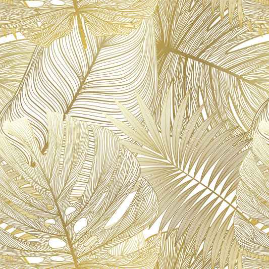 Mantel de Hule Golden Monstera