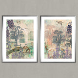 Set de Cuadros Jardin de Aves