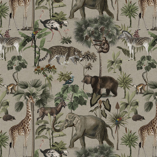 Mantel de Hule Junta de Animales