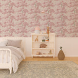 Papel Mural Hazel Rosa