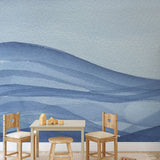 Papel Mural Blue Waves