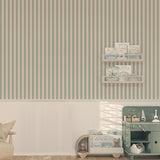 Papel Mural Tangier Olive Stripe