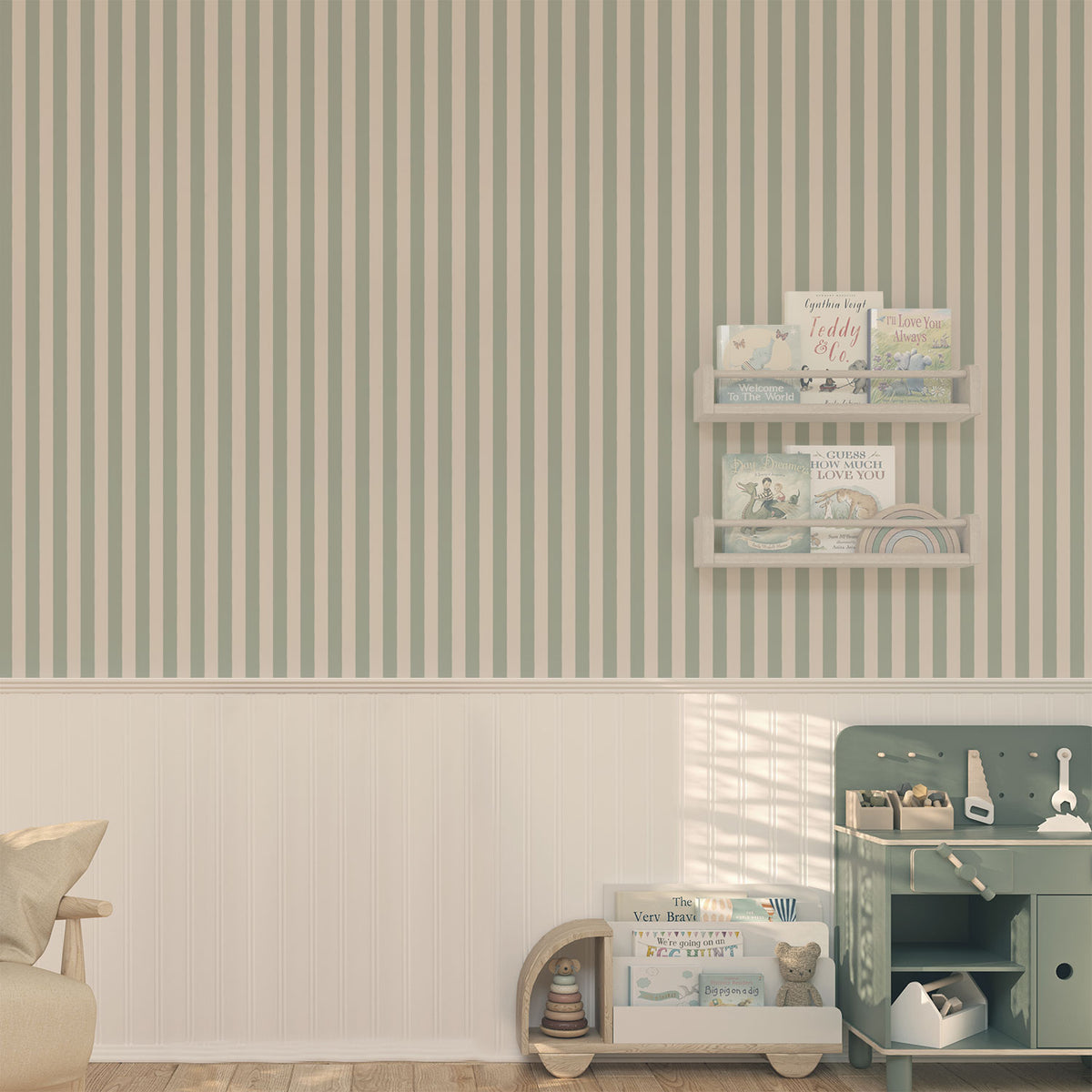 Papel Mural Tangier Green