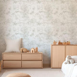 Papel Mural Vintage Nature Gray