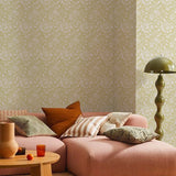 Papel Mural Yellow Ornament