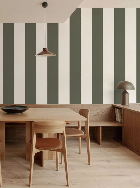 Papel Mural Line Green