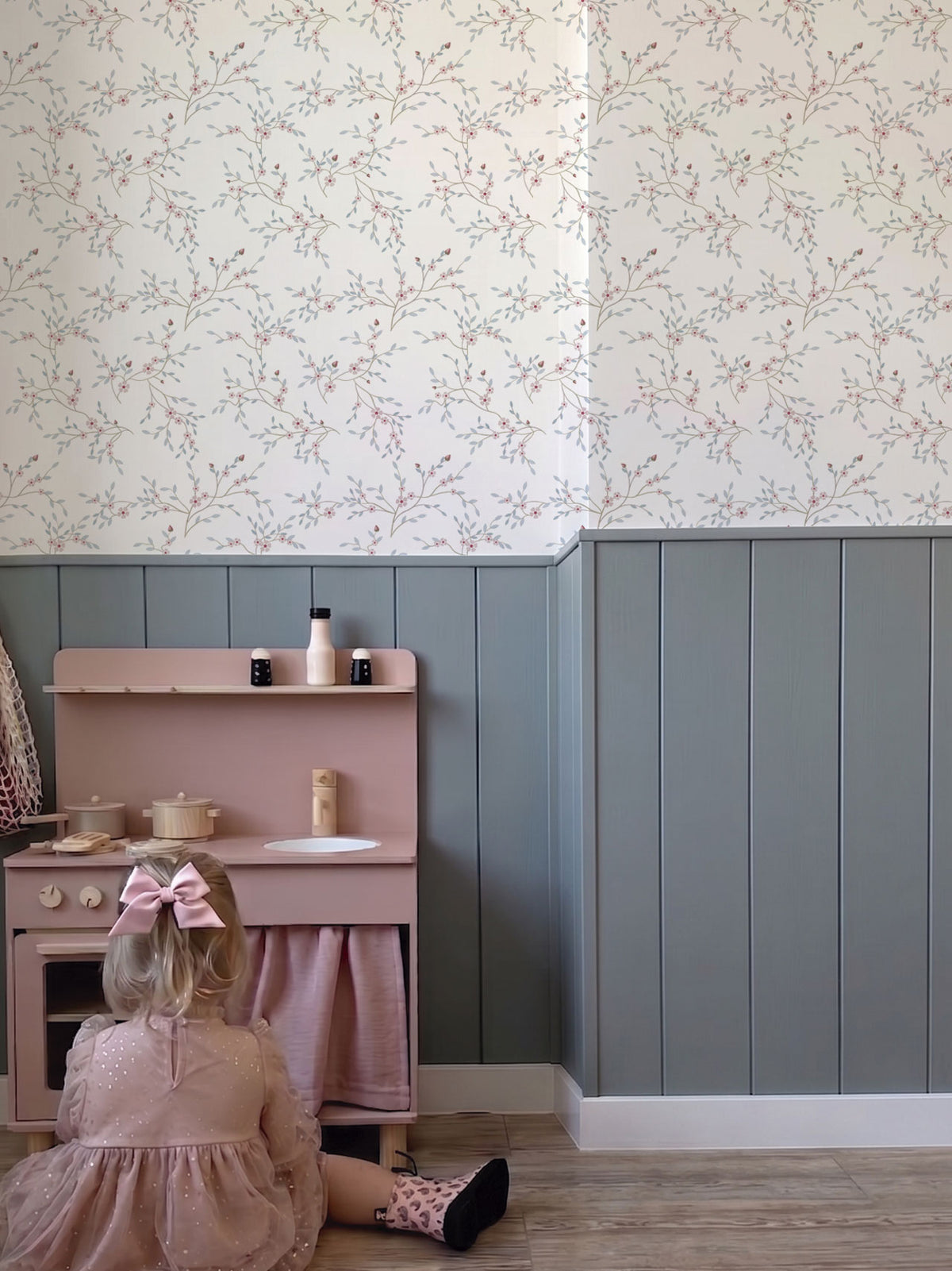 Papel Mural Little Strawberry