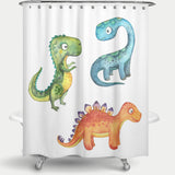 Cortina de Baño Los dinos