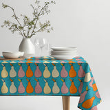 Mantel de Hule POP MOD PEAR BLUE