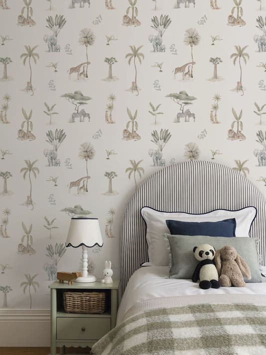 Papel Mural Mom Zoo