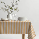 Mantel de Hule Mustard Strip