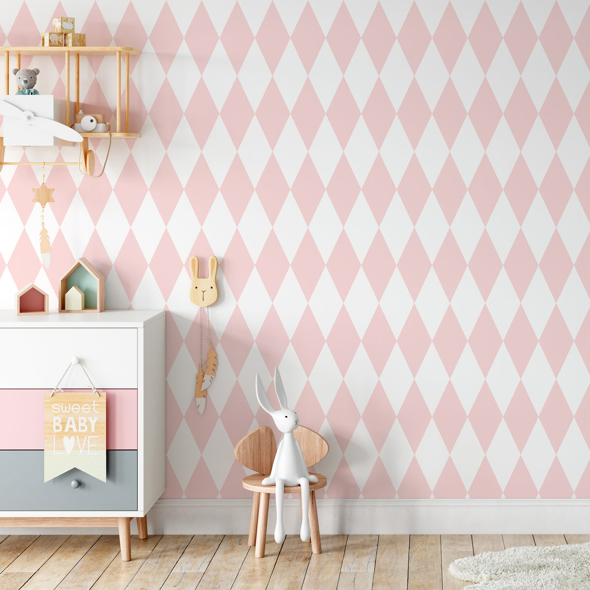 Papel Mural Nordic Pink