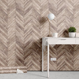 Papel Mural Old Chevron
