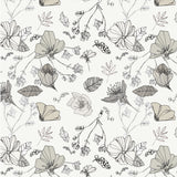 Mantel de Hule Plantas y Flores Beige