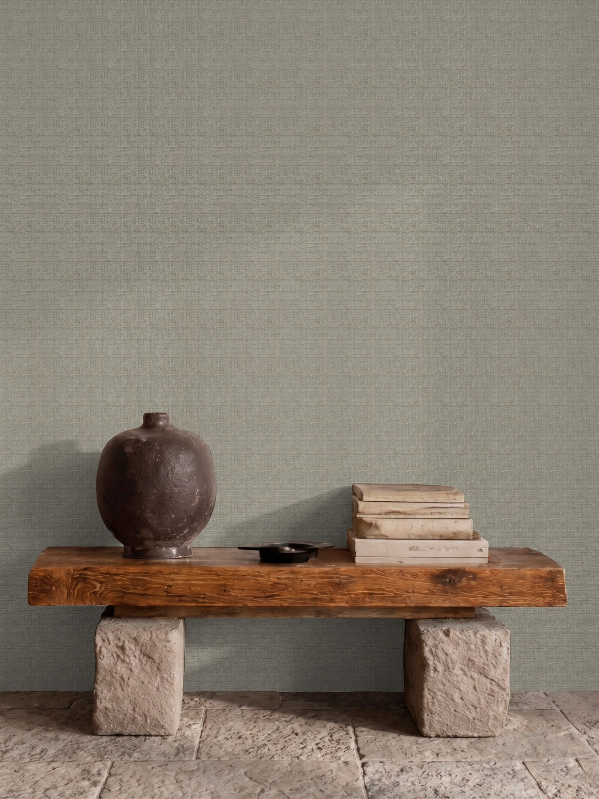 Papel Mural Rafia Linen