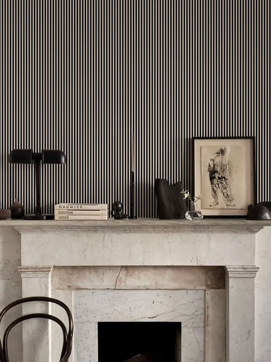 Papel Mural Ram Black