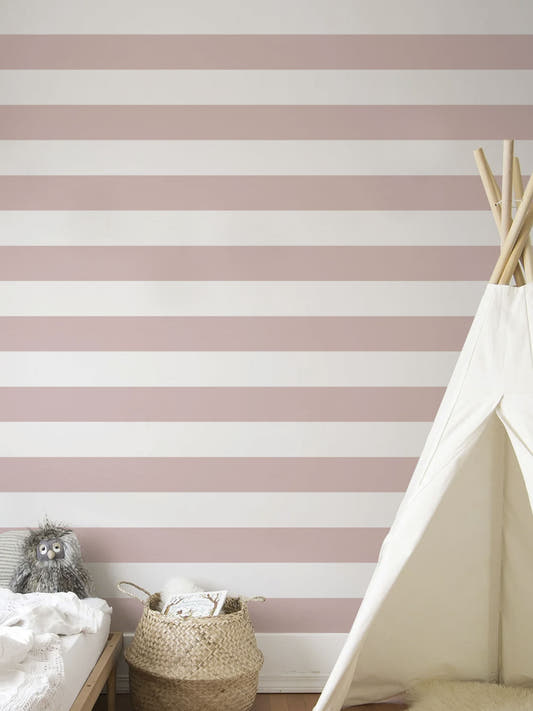Papel Mural Sage Pink Horizontal