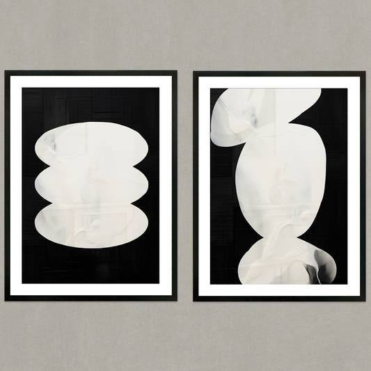 Set de Cuadros Black and White