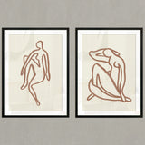 Set de Cuadros Human Shapes