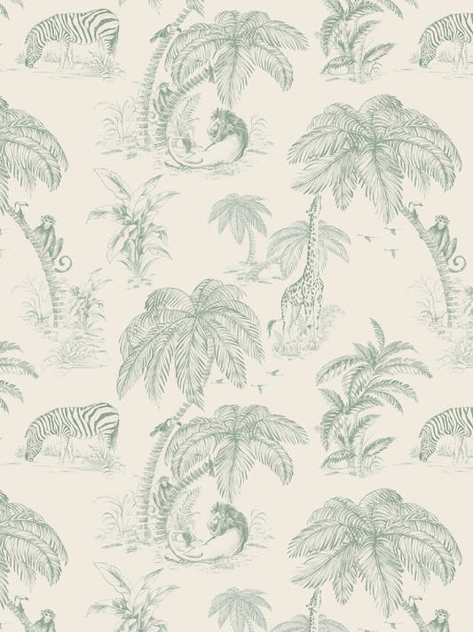 Papel Mural Troopiline Verde