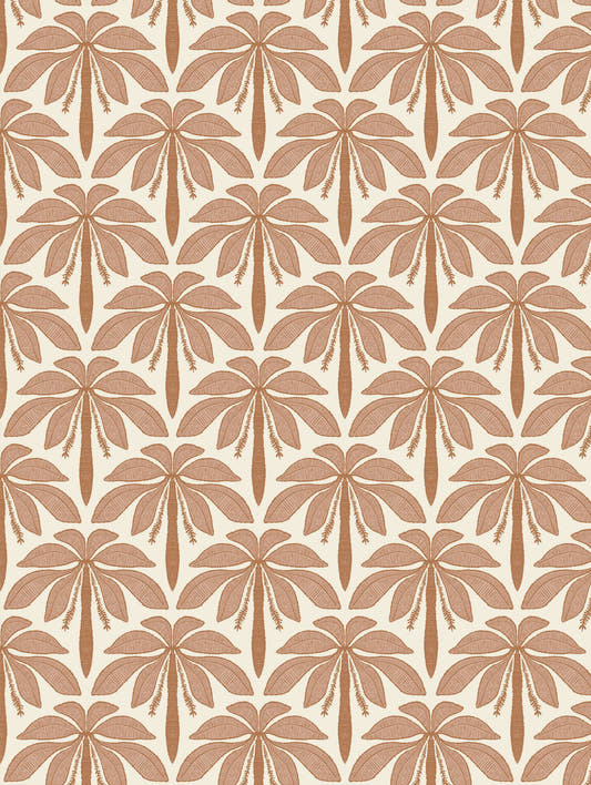 Papel Mural Terracota Palms II