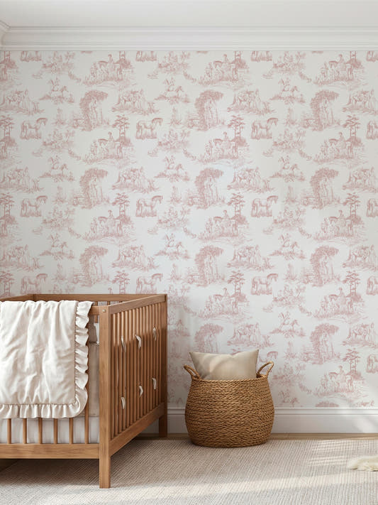 Papel Mural Toile de Jouy
