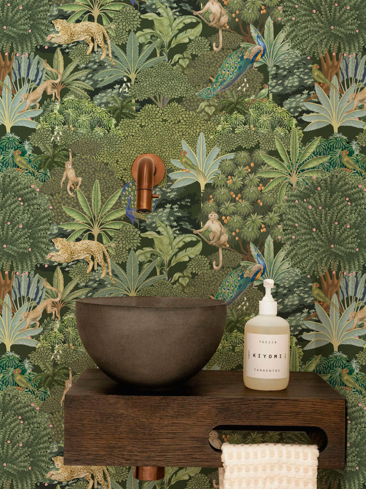 Papel Mural Tropical mughal forest