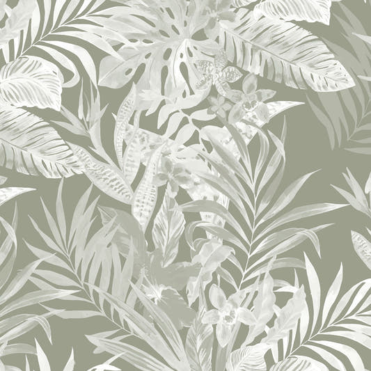 Mantel de Hule Tropico verde