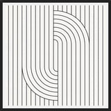 Cuadro Lines And Shapes - b02