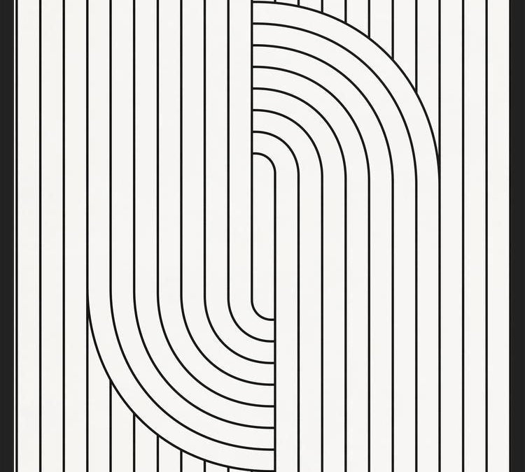 Cuadro Lines And Shapes - b02