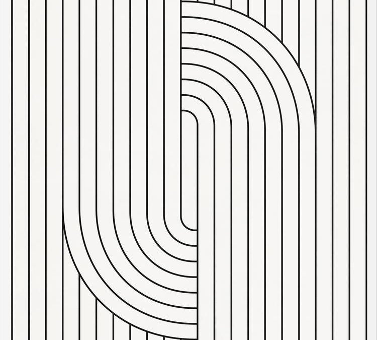 Cuadro Lines And Shapes - b02